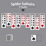 Spider Solitaire 2 Suits
